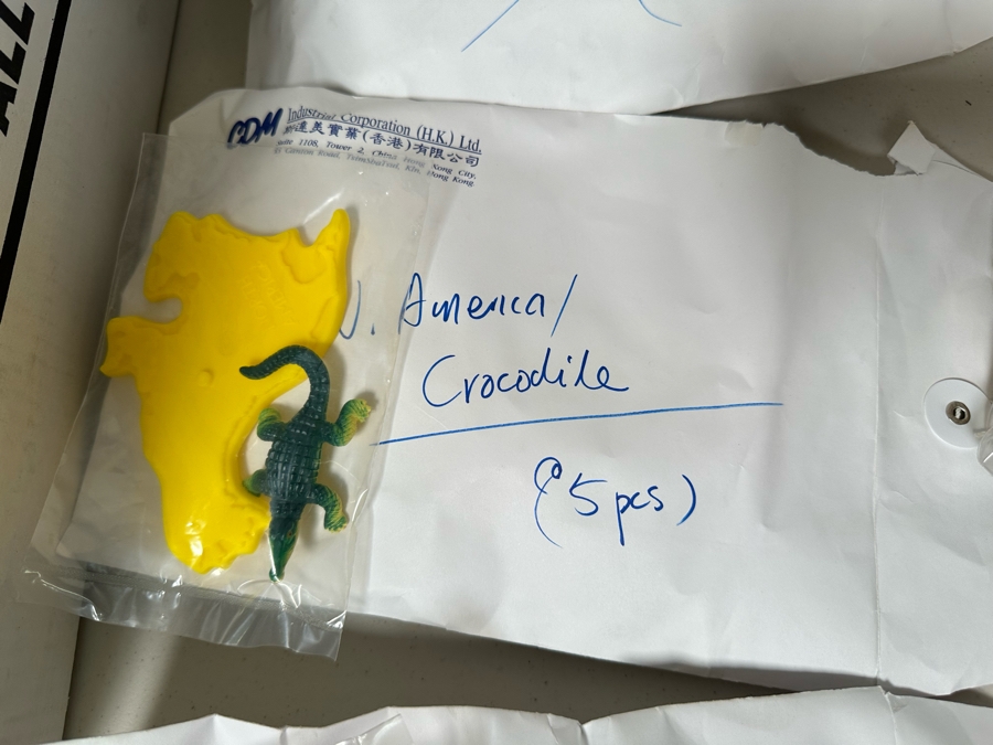 National Wildlife Federation Dairy Queen Happy / Kid's Meal Toys Project Box With Prototype Toy Samples Designed By The CDM Company 1996 [Photo 3]