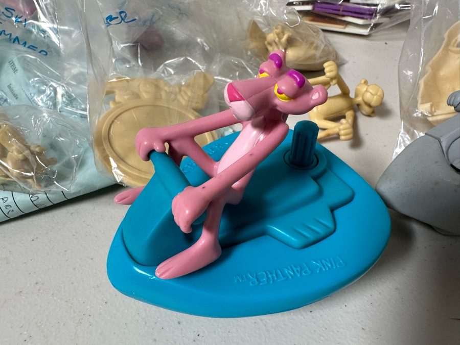 Pink Panther Carl's Jr. / Hardee's Happy / Kid's Meal Toys Project Box With Prototype Toy Samples Cool Kids Designed By The CDM Company 1999 [Photo 3]