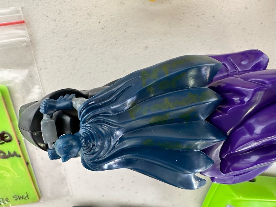 DC Comics Super Heroes Superman, Batman, The Joker & Wonder Woman Carl's Jr. / Hardee's Happy / Kid's Meal Toys Project Box With Prototype Toy Samples Cool Kids Designed By The CDM Company 2000 - See Photos For Additional Items Inside Box [Photo 16]