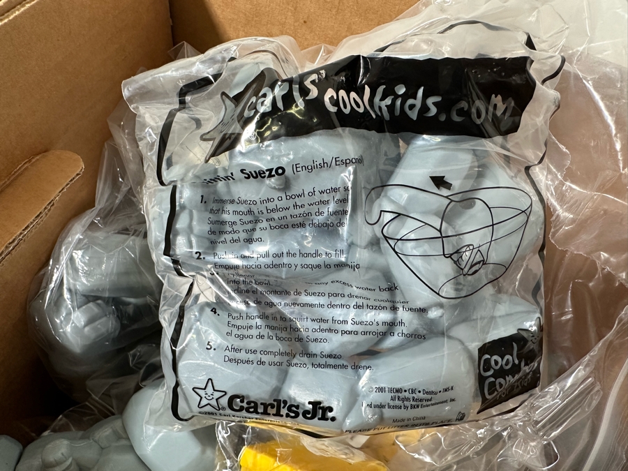 Monster Rancher Carl's Jr. / Hardee's Happy / Kid's Meal Toys Project Box With Prototype Toy Samples Cool Kids Designed By The CDM Company 2001 [Photo 29]