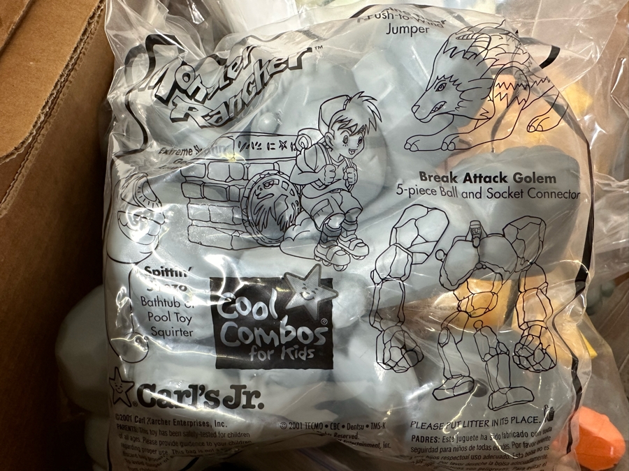 Monster Rancher Carl's Jr. / Hardee's Happy / Kid's Meal Toys Project Box With Prototype Toy Samples Cool Kids Designed By The CDM Company 2001 [Photo 30]