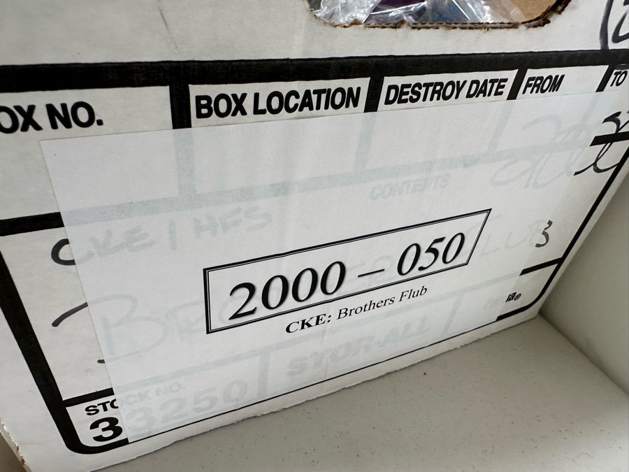 The Brothers Flub Animated TV Series Carl's Jr. / Hardee's Happy / Kid's Meal Toys Project Box With Prototype Toy Samples Cool Kids Designed By The CDM Company 2000 [Photo 21]