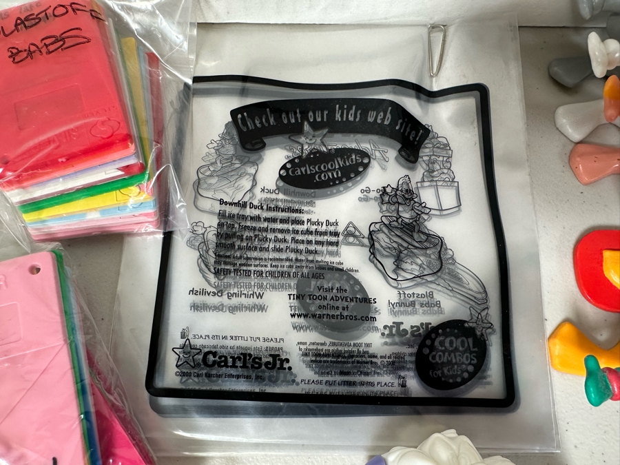 Tiny Toon Adventures Animated TV Series Carl's Jr. / Hardee's Happy / Kid's Meal Toys Project Box With Prototype Toy Samples Cool Kids Designed By The CDM Company 2000 [Photo 8]