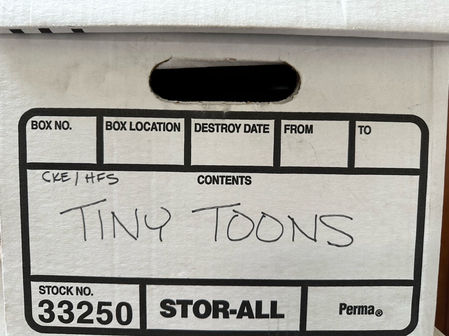 Tiny Toon Adventures Animated TV Series Carl's Jr. / Hardee's Happy / Kid's Meal Toys Project Box With Prototype Toy Samples Cool Kids Designed By The CDM Company 2000 [Photo 15]