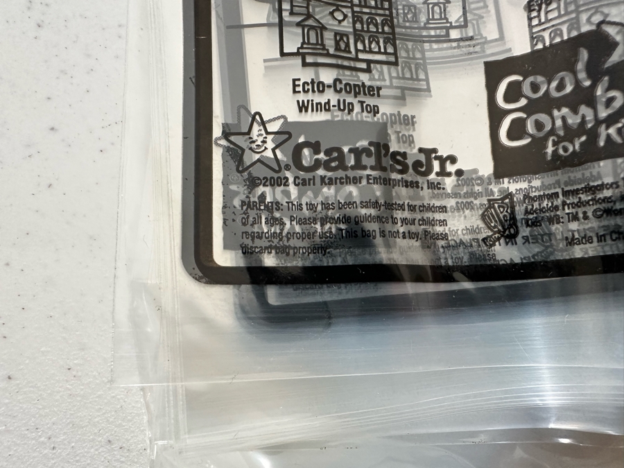 Phantom Investigators Animated TV Series Carl's Jr. / Hardee's Happy / Kid's Meal Toys Project Box With Prototype Toy Samples Cool Kids Designed By The CDM Company 2002 [Photo 16]