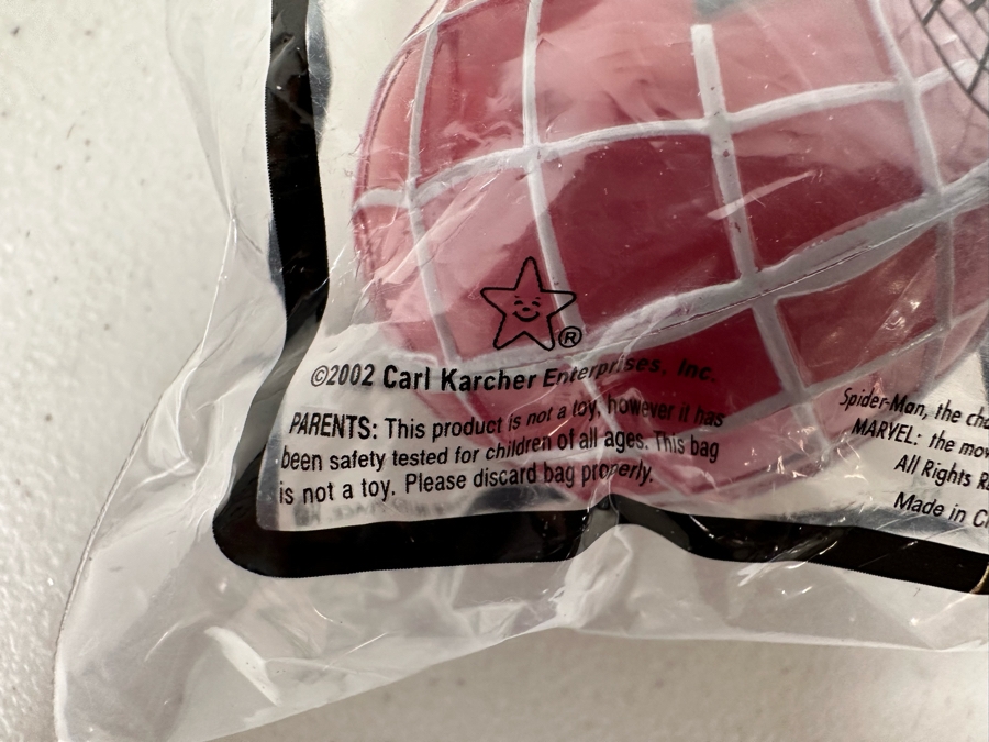 Marvel's Spider-Man Antenna Balls Carl's Jr. / Hardee's Happy / Kid's Meal Toys Project Box With Prototype Toy Samples (Some Hand Painted) Cool Kids Designed By The CDM Company 2002 - See Photos For Additional Sealed Spider-Man Antenna Balls [Photo 15]