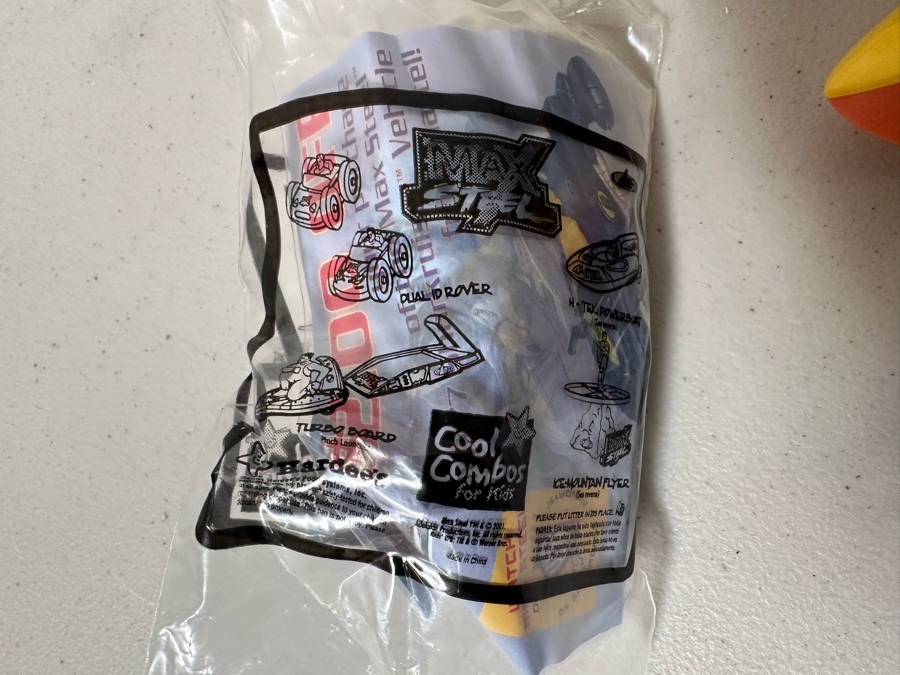 Mattel's Max Steel Carl's Jr. / Hardee's Happy / Kid's Meal Toys Project Box With Prototype Toy Samples Cool Kids Designed By The CDM Company 2001 [Photo 18]