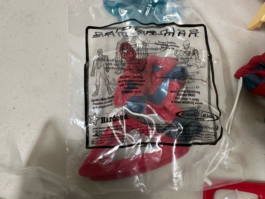 Marvel's Spider-Man Green Goblin Carl's Jr. / Hardee's Happy / Kid's Meal Toys Project Box With Prototype Toy Samples Cool Kids Designed By The CDM Company 2002 [Photo 13]