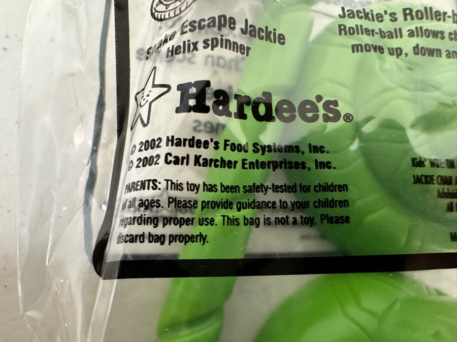 Jackie Chan Adventures Animated TV Series Carl's Jr. / Hardee's Happy / Kid's Meal Toys Project Box With Prototype Toy Samples Cool Kids Designed By The CDM Company 2002 [Photo 14]