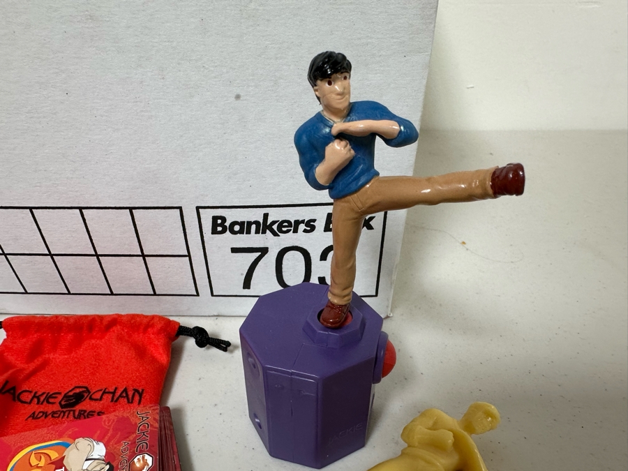 Jackie Chan Adventures Animated TV Series Carl's Jr. / Hardee's Happy / Kid's Meal Toys Project Box With Prototype Toy Samples Cool Kids Designed By The CDM Company 2002 [Photo 6]