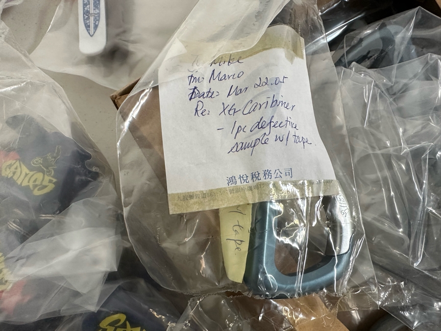 The X Games Bic Carabiner Ball Pen / X Games Helmet Pencil Sharpener & X Games Espn Finger Tech Deck Style Skateboards Designed By The CDM Company 2004 [Photo 6]