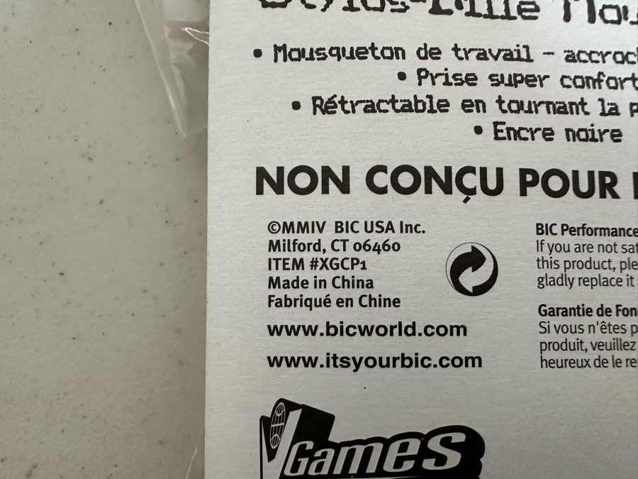 The X Games Bic Carabiner Ball Pen / X Games Helmet Pencil Sharpener & X Games Espn Finger Tech Deck Style Skateboards Designed By The CDM Company 2004 [Photo 13]