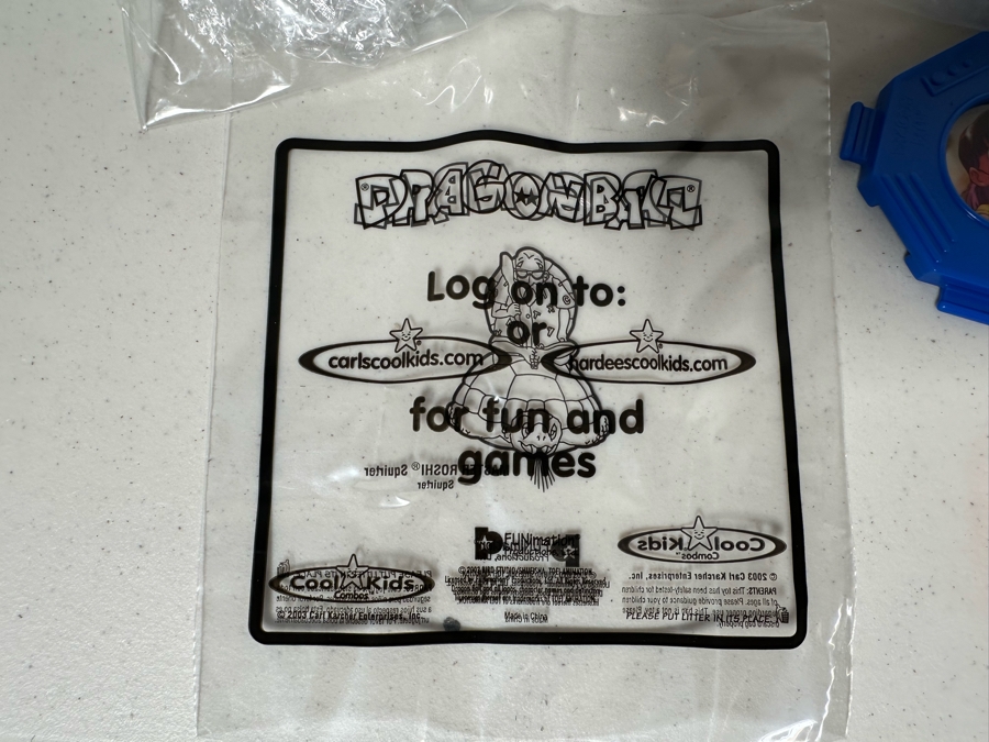 Dragon Ball Carl's Jr. / Hardee's Happy / Kid's Meal Toys Project Box With Prototype Toy Samples Cool Kids Designed By The CDM Company 2003 [Photo 17]