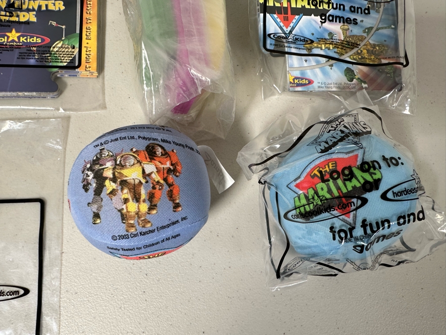 The Martians Carl's Jr. / Hardee's Happy / Kid's Meal Toys Project Box With Prototype Toy Samples Cool Kids Designed By The CDM Company 2003 [Photo 7]