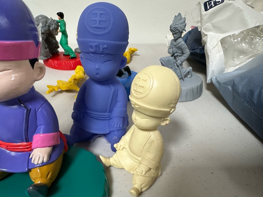 YuYu Hakusho Japanese Manga Series Ghost Files Carl's Jr. / Hardee's Happy / Kid's Meal Toys Project Box With Prototype Toy Samples Cool Kids Designed By The CDM Company 2004 [Photo 8]