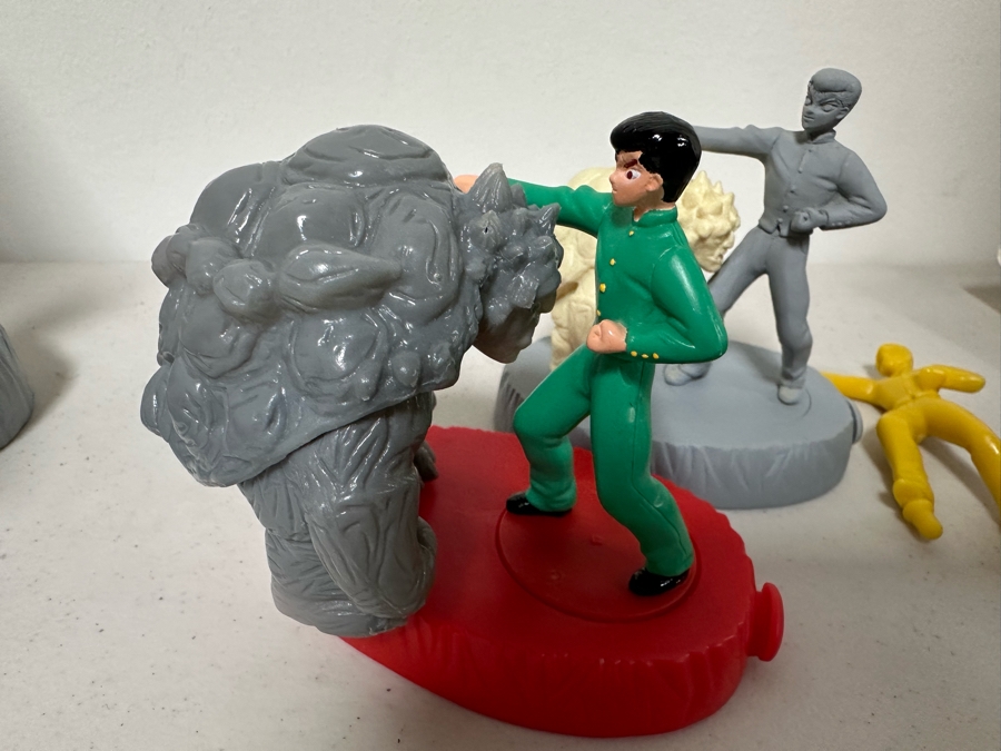 YuYu Hakusho Japanese Manga Series Ghost Files Carl's Jr. / Hardee's Happy / Kid's Meal Toys Project Box With Prototype Toy Samples Cool Kids Designed By The CDM Company 2004 [Photo 11]