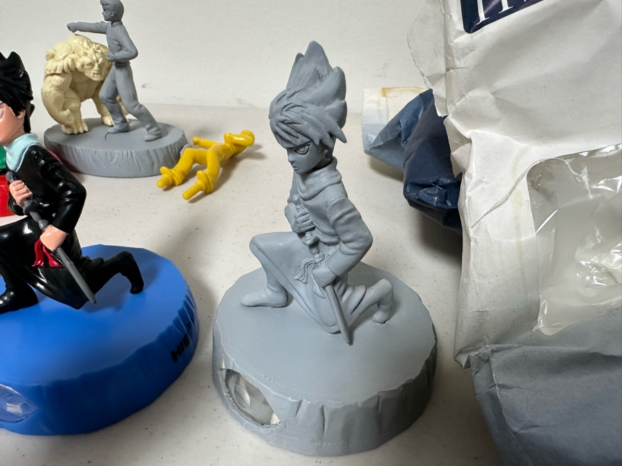 YuYu Hakusho Japanese Manga Series Ghost Files Carl's Jr. / Hardee's Happy / Kid's Meal Toys Project Box With Prototype Toy Samples Cool Kids Designed By The CDM Company 2004 [Photo 9]