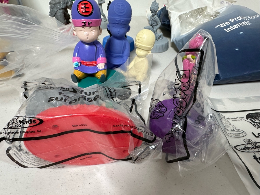 YuYu Hakusho Japanese Manga Series Ghost Files Carl's Jr. / Hardee's Happy / Kid's Meal Toys Project Box With Prototype Toy Samples Cool Kids Designed By The CDM Company 2004 [Photo 6]