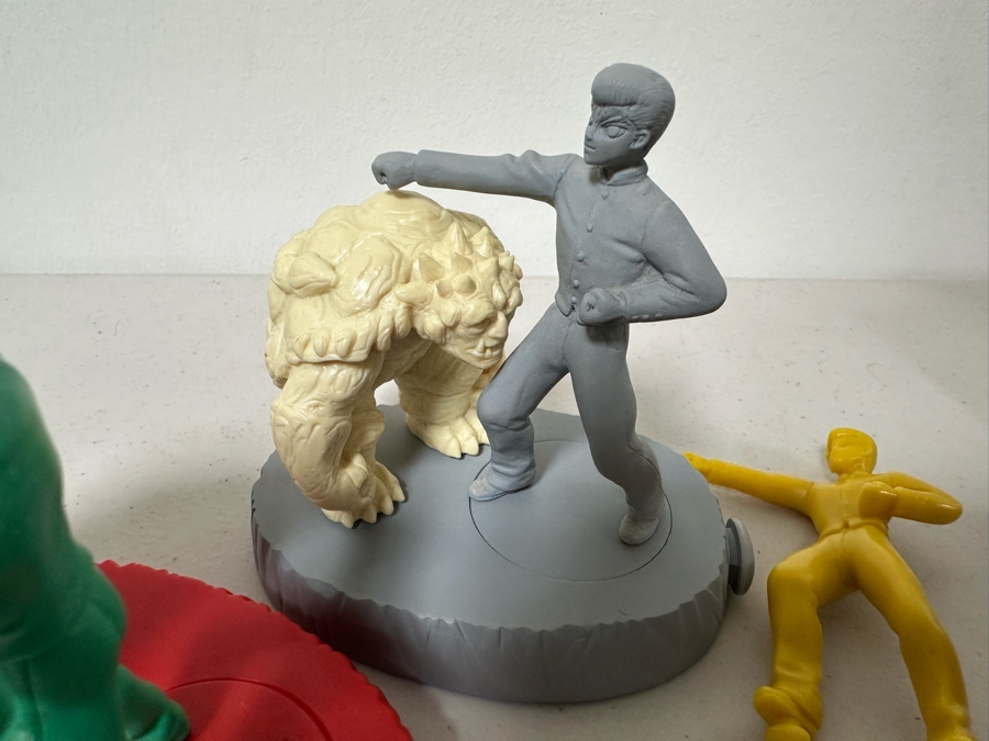 YuYu Hakusho Japanese Manga Series Ghost Files Carl's Jr. / Hardee's Happy / Kid's Meal Toys Project Box With Prototype Toy Samples Cool Kids Designed By The CDM Company 2004 [Photo 12]