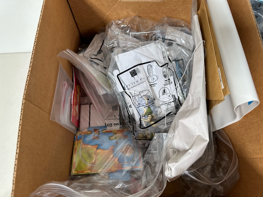 Peter Pan the Motion Picture Event Carl's Jr. / Hardee's Happy / Kid's Meal Toys Project Box With Prototype Toy Samples Cool Kids Designed By The CDM Company 2004 [Photo 17]