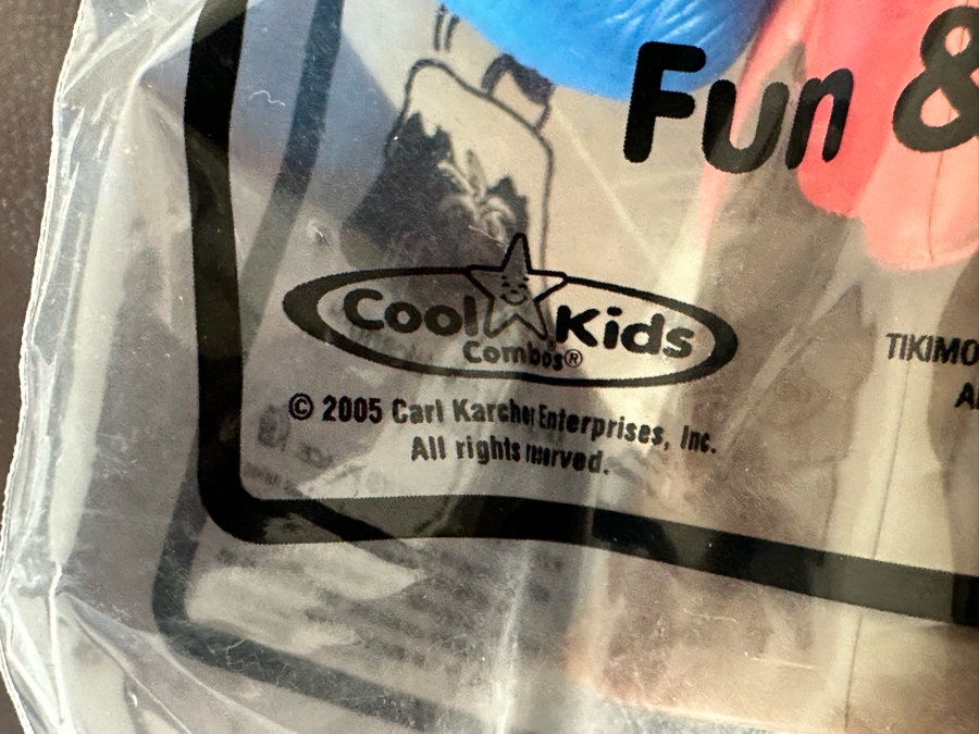 Tikimon Carl's Jr. / Hardee's Happy / Kid's Meal Toys Project Box With Prototype Toy Samples Cool Kids Designed By The CDM Company 2005 [Photo 21]