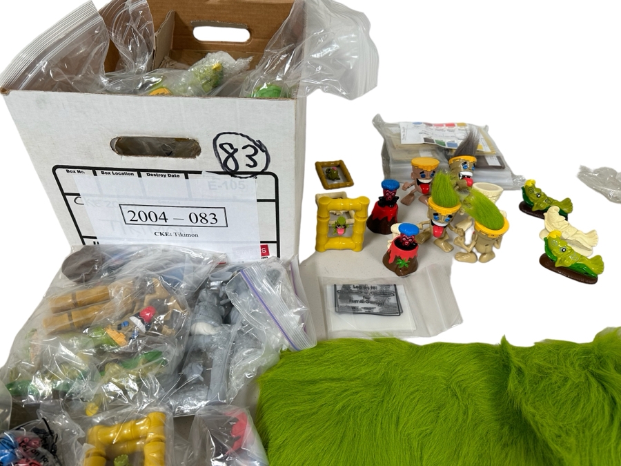 Tikimon Carl's Jr. / Hardee's Happy / Kid's Meal Toys Project Box With Prototype Toy Samples Cool Kids Designed By The CDM Company 2005