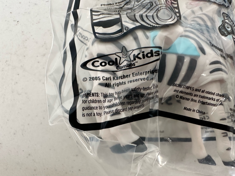 Racing Stripes Movie Carl's Jr. / Hardee's Happy / Kid's Meal Toys Project Box With Prototype Toy Samples Cool Kids Designed By The CDM Company 2005 [Photo 14]