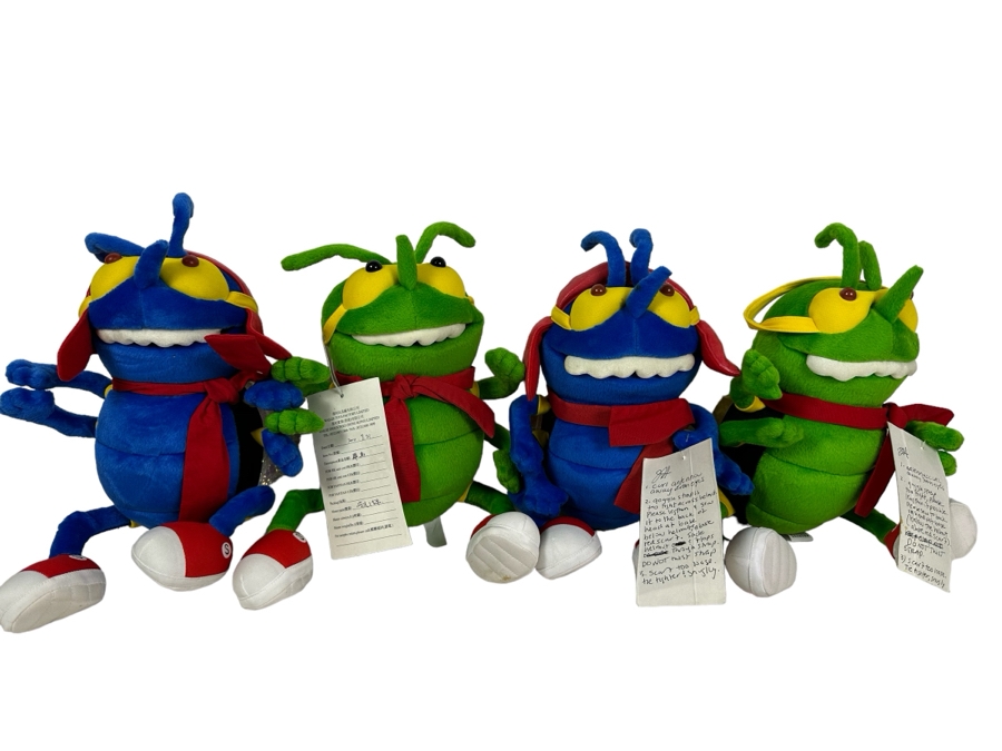Prototype Plush Bendable Bug Toys From Tumo Toys Never Released To The Public
