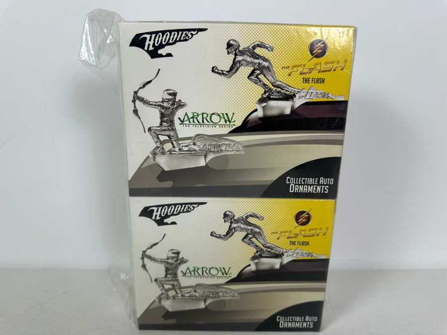 Sample Prototypes Of Hoodies Collectible Auto Ornaments From Loot Crate The Flash And Arrow [Photo 6]