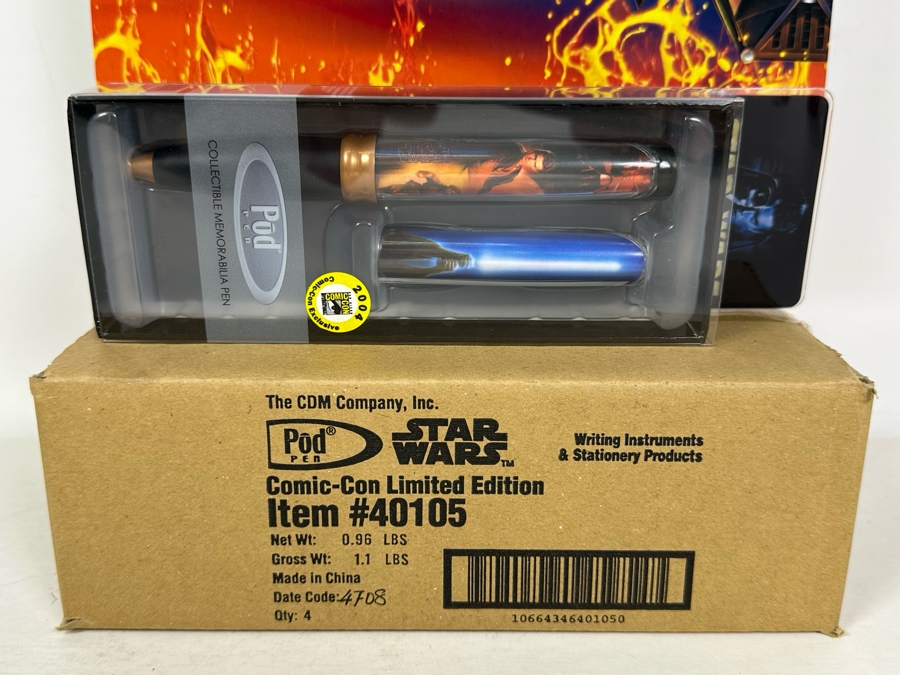 (4) Lego Star Wars Comic-Con Limited Edition Pod Pens [Photo 2]