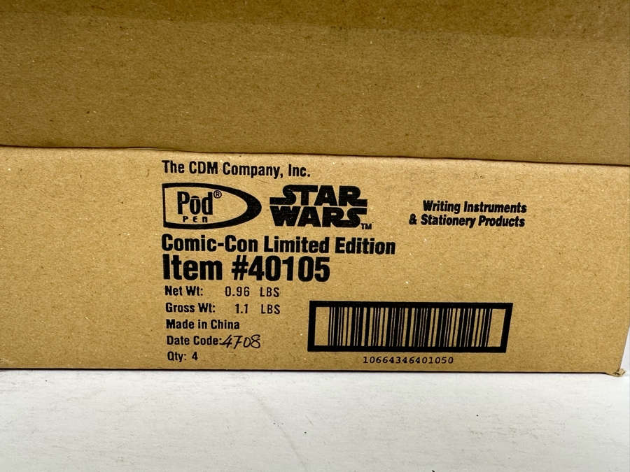 (4) Lego Star Wars Comic-Con Limited Edition Pod Pens [Photo 8]