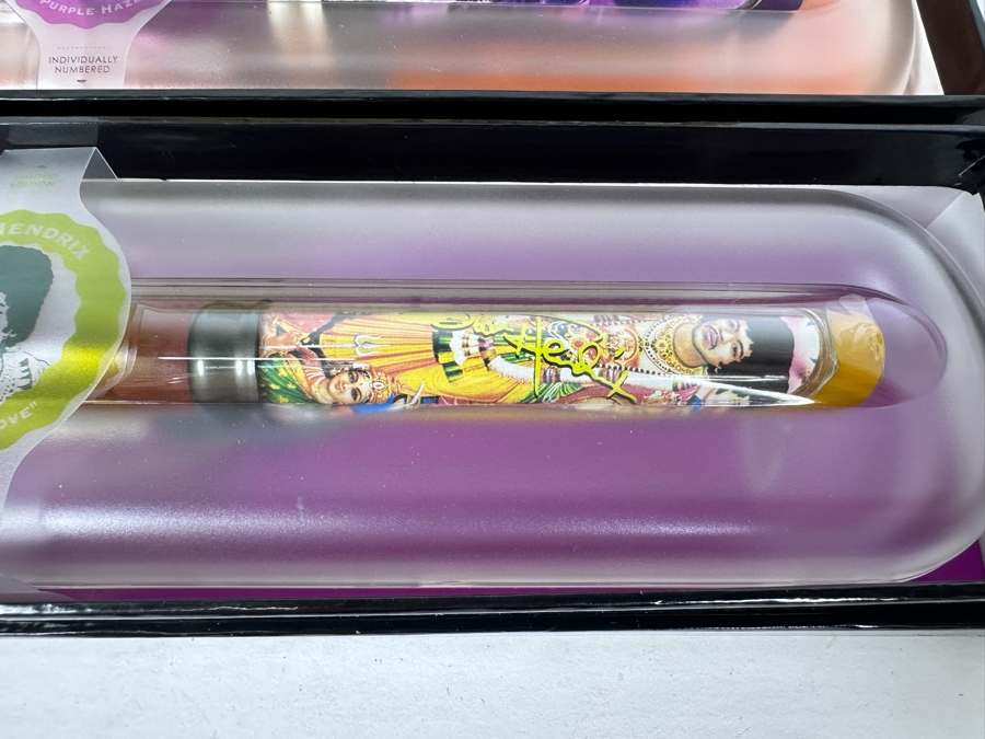Jimi Hendrix Limited Edition Collectible Pod Pens: Purple Haze, Star Spangled Banner, Bold As Love - 12 Pens Total [Photo 2]