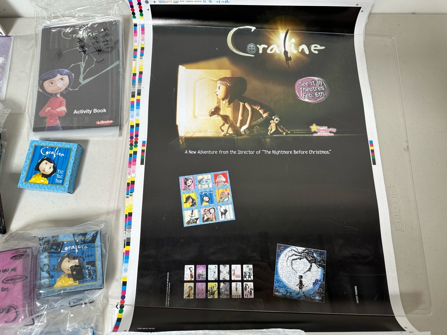 Coraline Movie Carl's Jr. / Hardee's Happy / Kid's Meal Toys Project Box With Prototype Toy Samples Cool Kids Designed By The CDM Company 2008 [Photo 8]