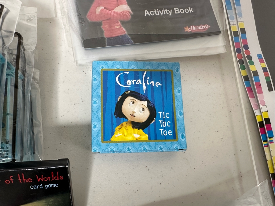 Coraline Movie Carl's Jr. / Hardee's Happy / Kid's Meal Toys Project Box With Prototype Toy Samples Cool Kids Designed By The CDM Company 2008 [Photo 13]