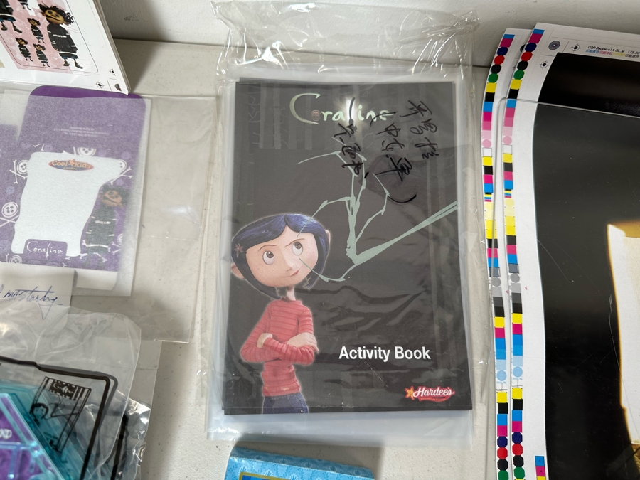 Coraline Movie Carl's Jr. / Hardee's Happy / Kid's Meal Toys Project Box With Prototype Toy Samples Cool Kids Designed By The CDM Company 2008 [Photo 11]