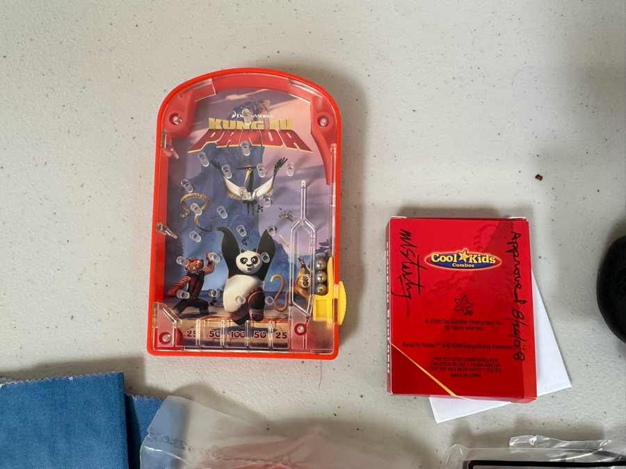 DreamWorks Kung Fu Panda Movie Carl's Jr. / Hardee's Happy / Kid's Meal Toys Project Box With Prototype Toy Samples Cool Kids Designed By The CDM Company 2008 [Photo 7]