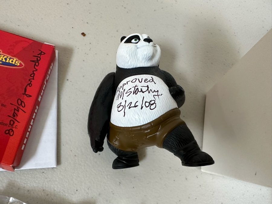 DreamWorks Kung Fu Panda Movie Carl's Jr. / Hardee's Happy / Kid's Meal Toys Project Box With Prototype Toy Samples Cool Kids Designed By The CDM Company 2008 [Photo 2]