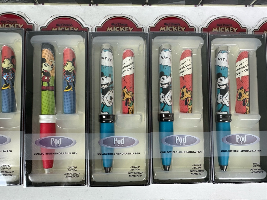 (21) Walt Disney's Mickey Mouse Collectible Limited Edition Writing Pens [Photo 4]