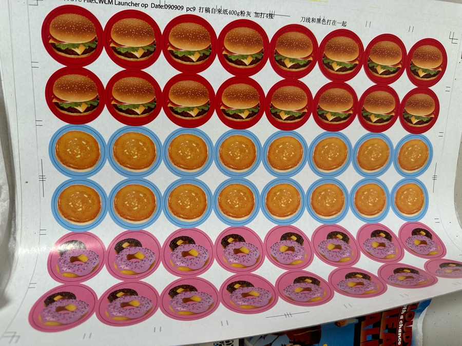 Cloudy With A Chance Of Meatballs Movie Carl's Jr. / Hardee's Happy / Kid's Meal Toys Project Box With Prototype Toy Samples Cool Kids Designed By The CDM Company 2010 [Photo 13]