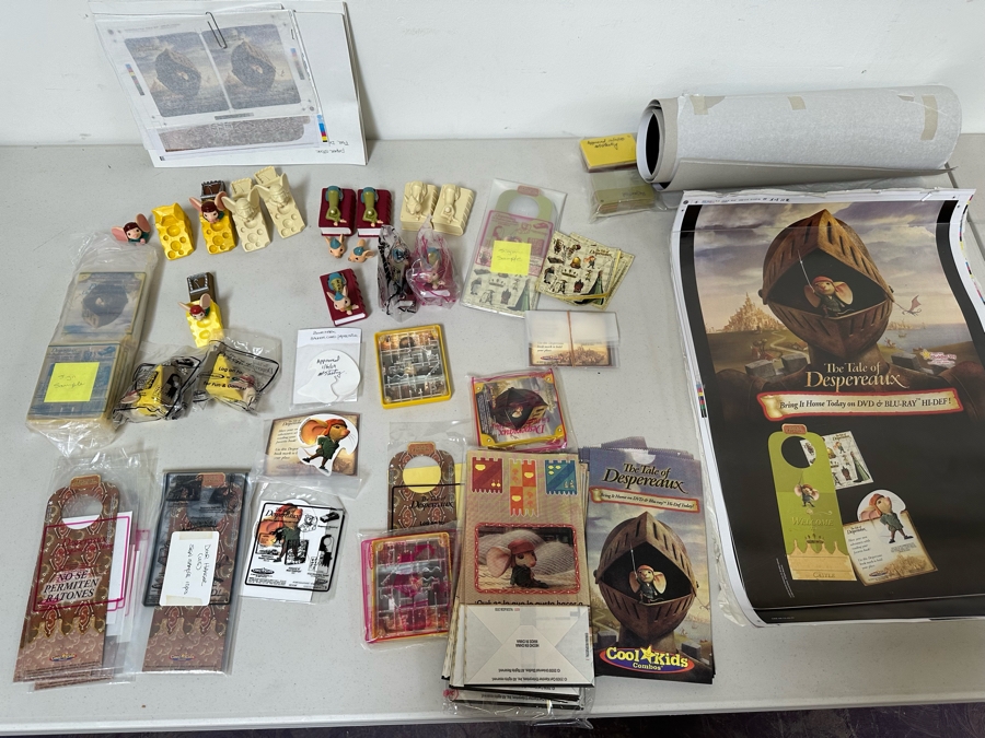 The Tale Of Despereaux Movie Carl's Jr. / Hardee's Happy / Kid's Meal Toys Project Box With Prototype Toy Samples Cool Kids Designed By The CDM Company 2010 [Photo 18]