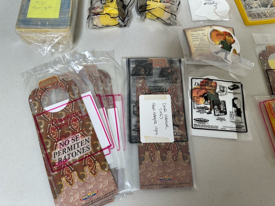 The Tale Of Despereaux Movie Carl's Jr. / Hardee's Happy / Kid's Meal Toys Project Box With Prototype Toy Samples Cool Kids Designed By The CDM Company 2010 [Photo 14]