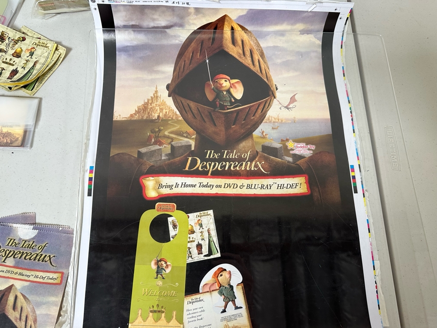 The Tale Of Despereaux Movie Carl's Jr. / Hardee's Happy / Kid's Meal Toys Project Box With Prototype Toy Samples Cool Kids Designed By The CDM Company 2010 [Photo 10]