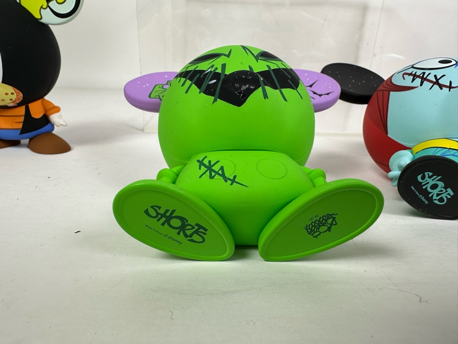 Fan Expo 2020 Rejected Samples Of Disney Shorts Vinyl Collectible Toy Art By Francisco Herrera, 8 Items	Including Tim Burton's The Nightmare Before Christmas [Photo 9]