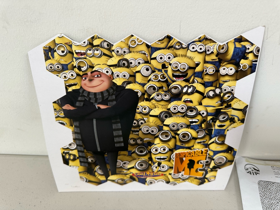 Despicable Me 2 Minions Movie Carl's Jr. / Hardee's Happy / Kid's Meal Toys Project Box With Prototype Toy Samples Cool Kids Designed By The CDM Company 2012 [Photo 4]