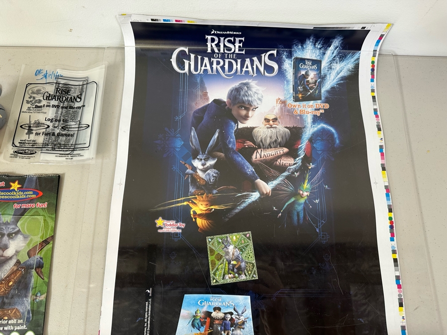 DreamWorks Rise Of The Guardians Movie Carl's Jr. / Hardee's Happy / Kid's Meal Toys Project Box With Prototype Toy Samples Cool Kids Designed By The CDM Company 2012 [Photo 8]