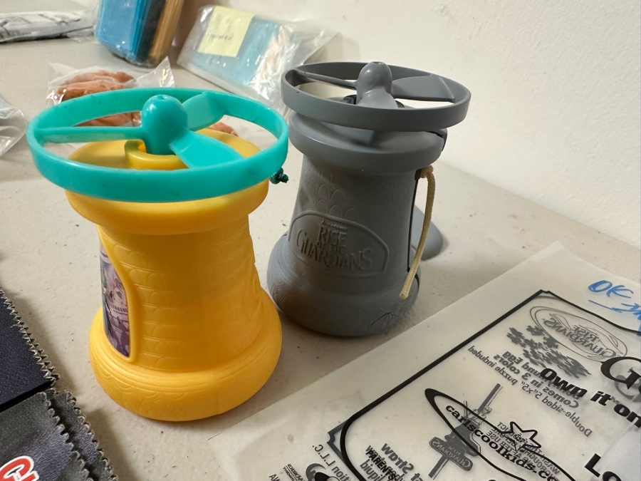 DreamWorks Rise Of The Guardians Movie Carl's Jr. / Hardee's Happy / Kid's Meal Toys Project Box With Prototype Toy Samples Cool Kids Designed By The CDM Company 2012 [Photo 3]