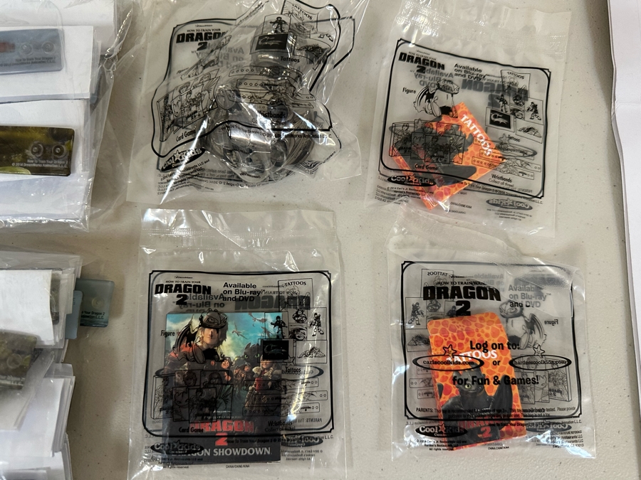 How To Train Your Dragon 2 Movie Carl's Jr. / Hardee's Happy / Kid's Meal Toys Project Box With Prototype Toy Samples Cool Kids Designed By The CDM Company 2014 [Photo 7]