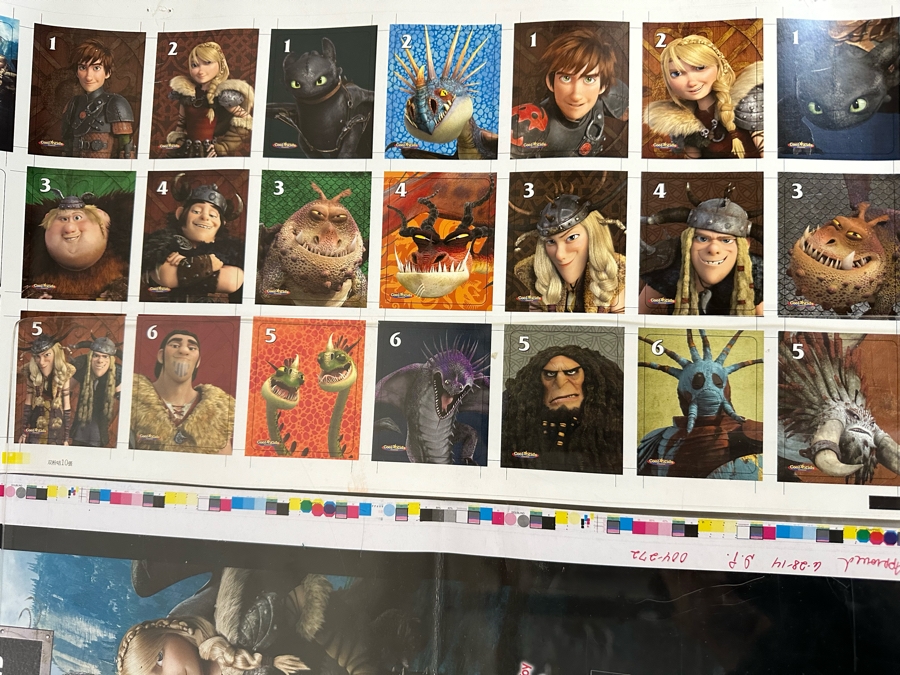 How To Train Your Dragon 2 Movie Carl's Jr. / Hardee's Happy / Kid's Meal Toys Project Box With Prototype Toy Samples Cool Kids Designed By The CDM Company 2014 [Photo 4]