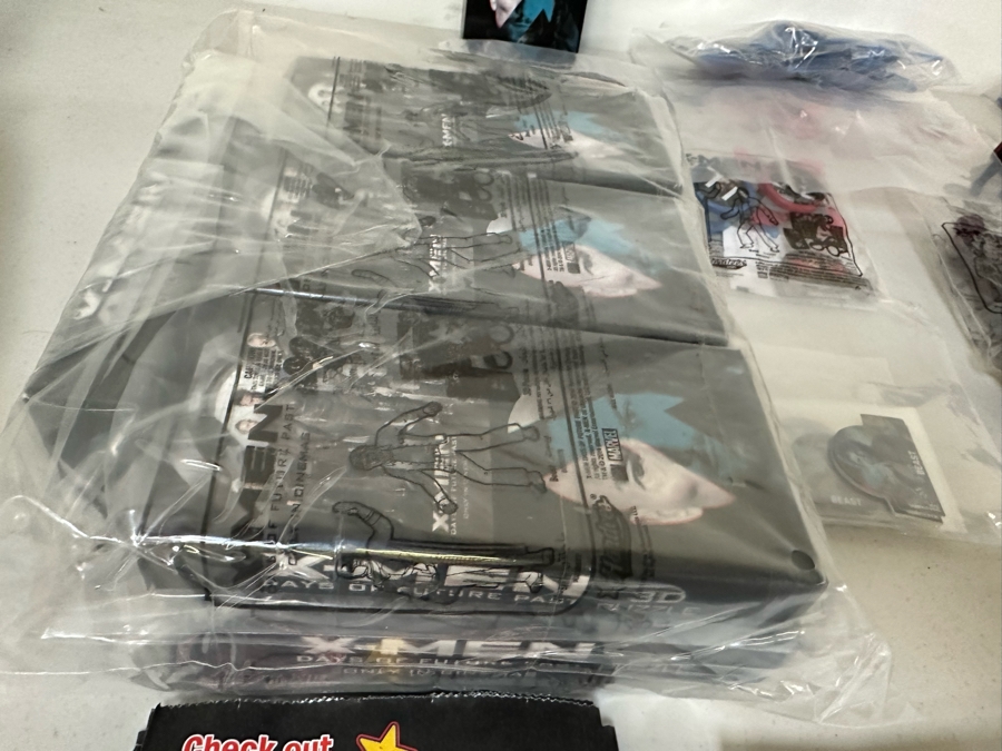 X-Men Days Of Future Past Movie Carl's Jr. / Hardee's Happy / Kid's Meal Toys Project Box With Prototype Toy Samples Cool Kids Designed By The CDM Company 2014 [Photo 7]