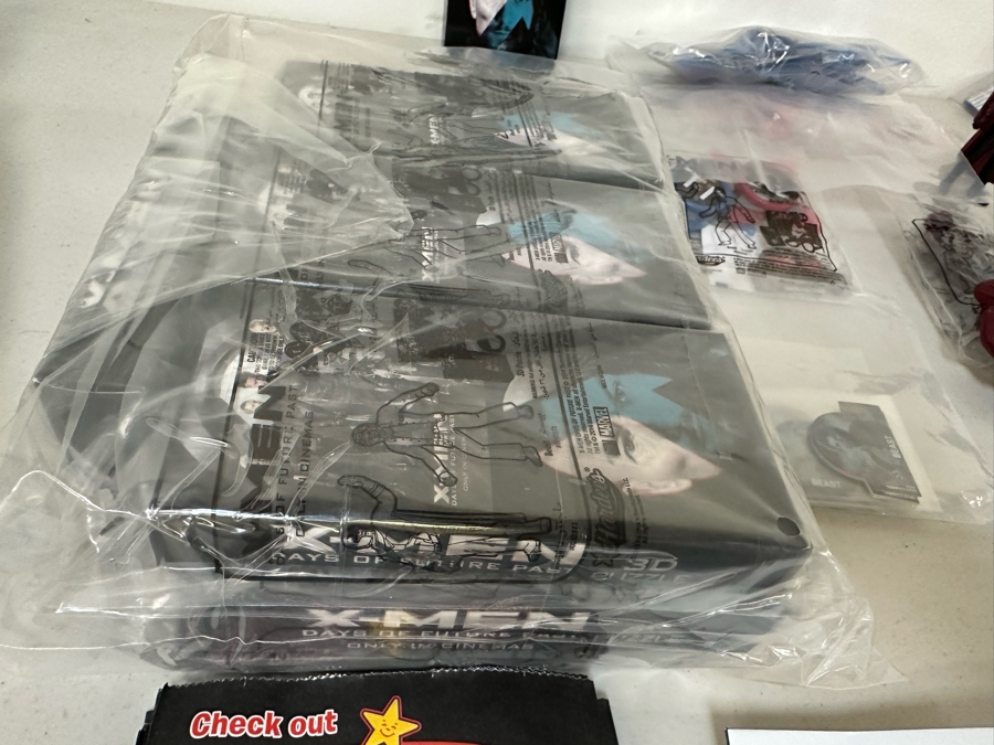 X-Men Days Of Future Past Movie Carl's Jr. / Hardee's Happy / Kid's Meal Toys Project Box With Prototype Toy Samples Cool Kids Designed By The CDM Company 2014 [Photo 14]